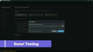 Setup Fdm to handle download from browser screenshot 3