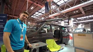 Jerba Campervans VAN TOURS @ Motorhome & Caravan Show 2022 by Jerba Campervans 2,517 views 1 year ago 3 minutes, 50 seconds