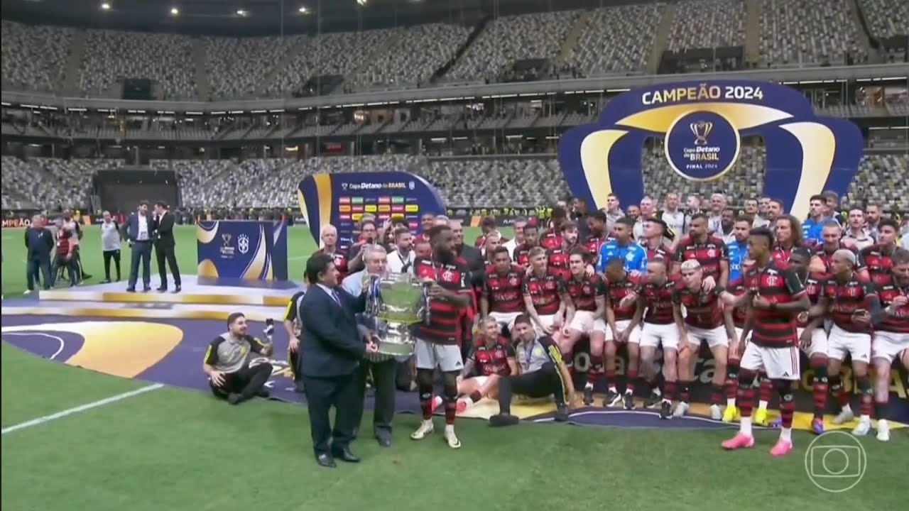 ENCERRAMENTO DA TRANSMISSÃO DA FINAL DA COPA DO BRASIL 24| ATLETICO MG ...