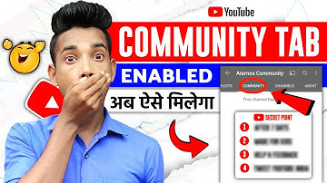 Youtube Community Tab Kaise Le || 500 Subscribers Community Tab Enable Kaise Kare