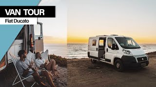 VANTOUR | young couple wants to TRAVEL THE WORLD in this insane FIAT DUCATO VANCONVERSION