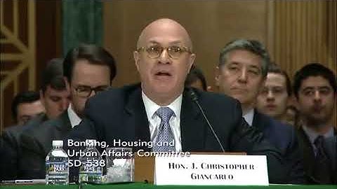 CFTC Chair Chris Giancarlo - "... as a dad"