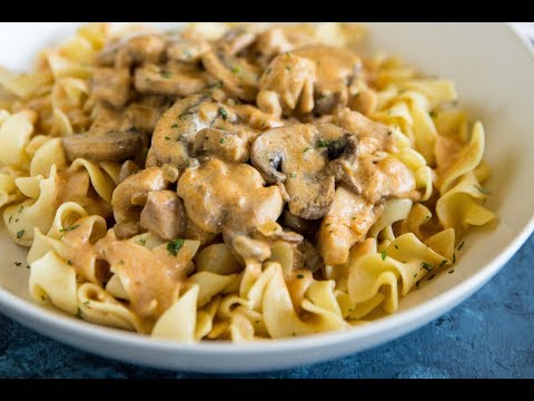 Chicken Mushroom Stroganoff