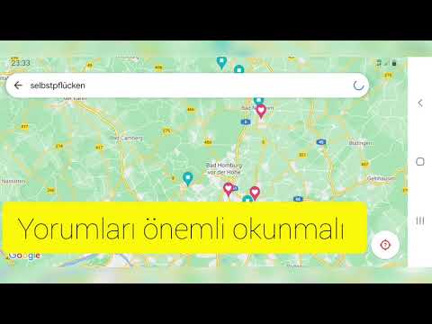 Google Haritalarda gezilebilecek bir yer aramak