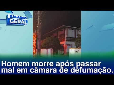 Gaspar: homem morre após passar mal e cair em câmara de defumação de linguiça. - Foto