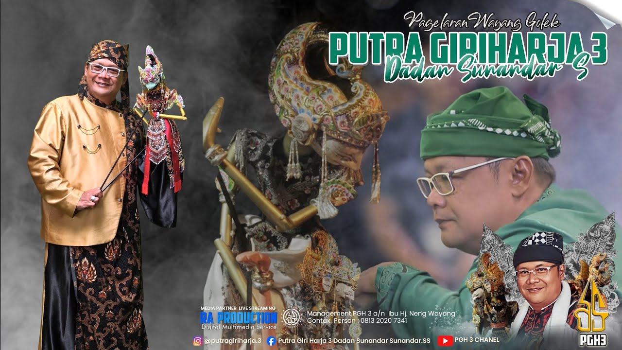 Wayang Golek Putra Giri Harja 3 (pgh3) Dalang Dadan Sunandar.S _ Carita Wayang  Catur Ing Tunggal