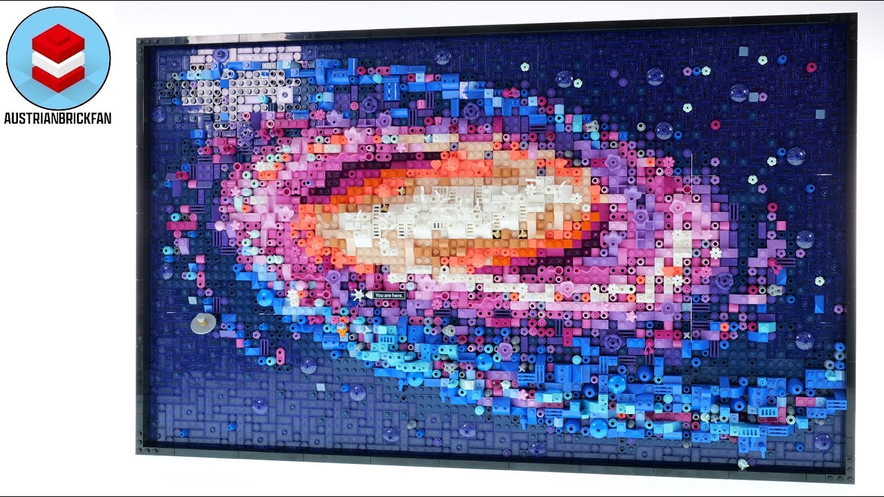 LEGO ART - Die Milchstraßen-Galaxie (31212) - Speed build