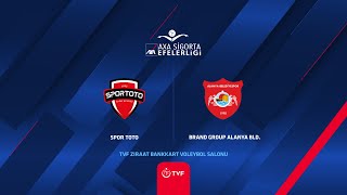 Spor Toto - Brand Group Alanya Beledi̇yespor Axa Sigorta Efeler Ligi Play Off