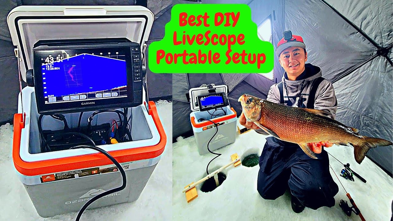 Garmin Panoptix Livescope Ice Fishing Mobile Build 