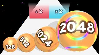 Rolling Ball 2048 - New 'Ball Run 2048' Game (Max Level) screenshot 5