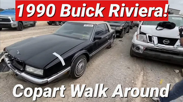 Copart Walk Around Buick Riviera Steal!