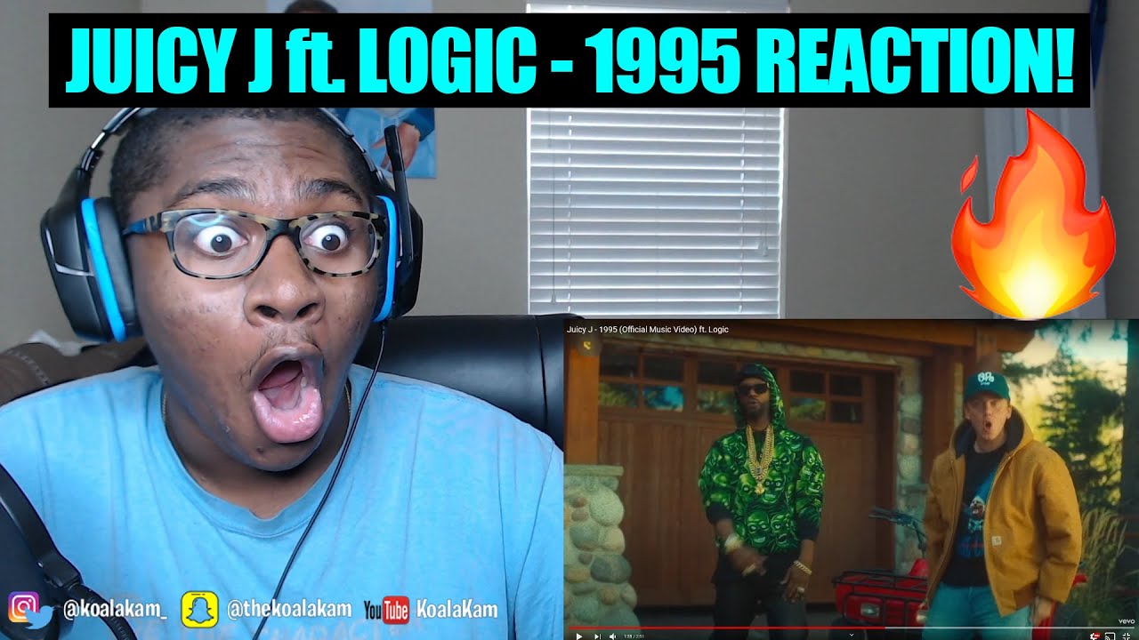 Juicy J 1995 (Official Music Video) ft. Logic Reaction!! 🔥 YouTube