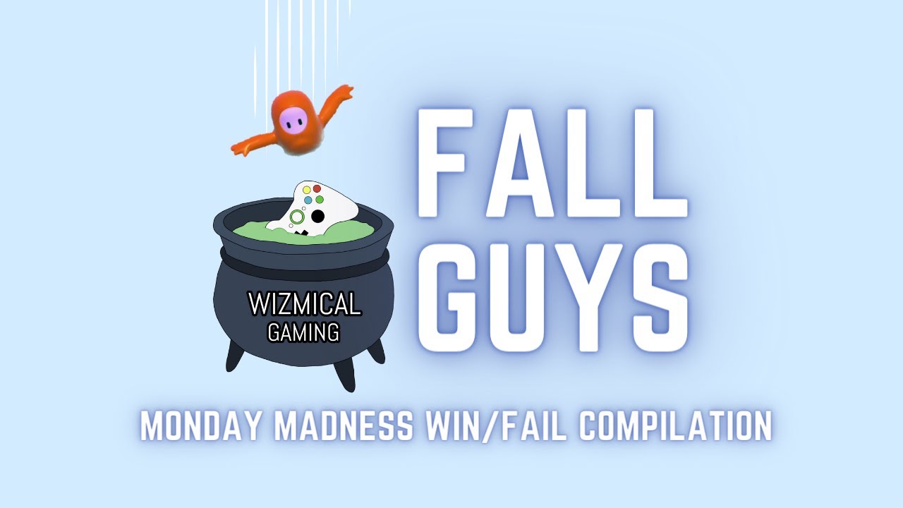 Fall Guys - Monday Madness Stream - Win/Fail Compilation