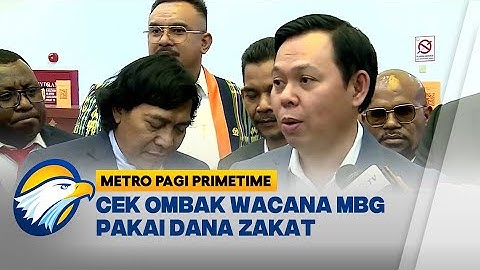 Dana non-APBN Jadi Solusi Biaya Program MBG? [Metro Pagi Primetime]