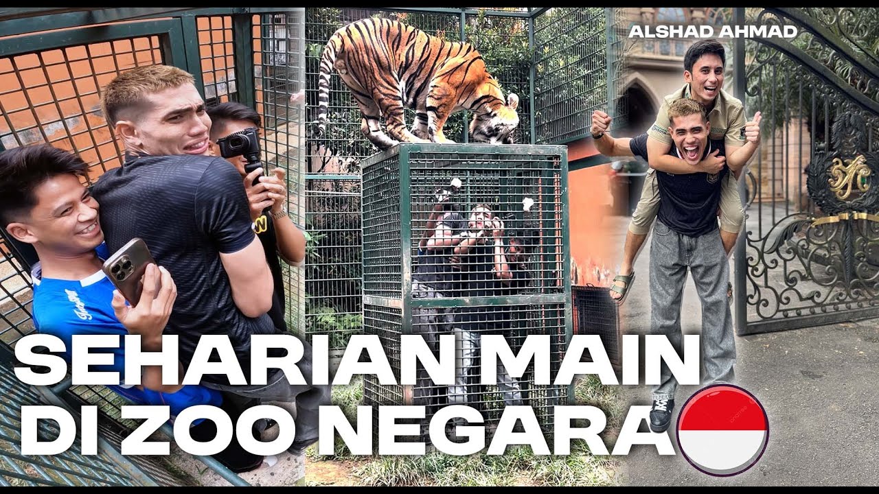 SEHARIAN MAIN KE ZOO DI BANDUNG | ALSHAD GAK KASIHAN SAMA AKU !!!