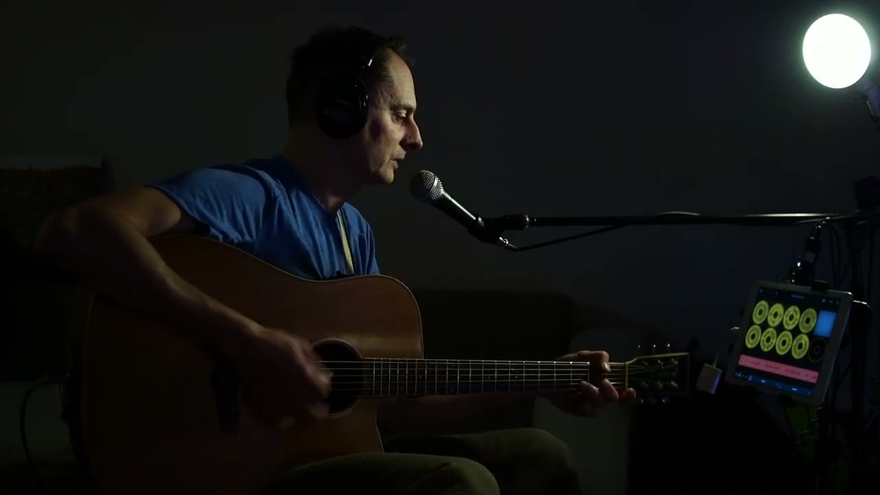 Behind the Wheel - Depeche Mode acoustic cover - recorded live by Sadman