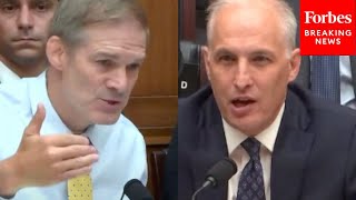 ‘I Find That Troubling…’: Jim Jordan Grills DOJ Official