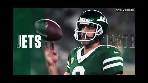 NFL Football on CBS Sports intro NYJ at NE