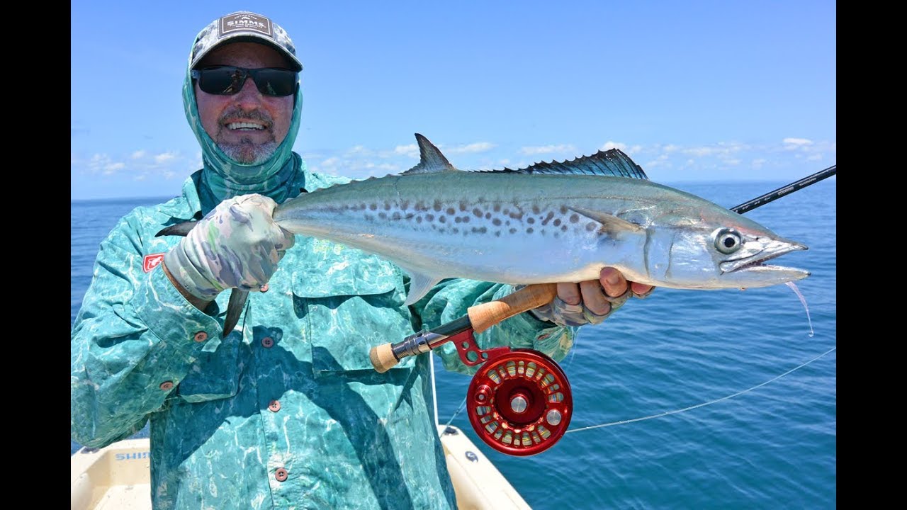 Fly Fishing for Tuna & Spotted Mackerel Hervey Bay Qld YouTube
