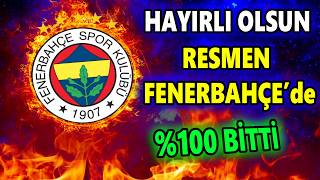 Ve %100 Fenerbahçede Bu Iş Bitti Gözünüz Aydın..