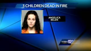 Mother of children killed in house fire charged
