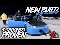 400HP K24 EG Hatch Makes A 9 Second Pass On Its First Hit! No Turbo Required