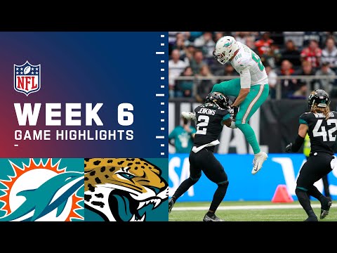 Dolphins vs. Jaguars Week 6 Highlights | NFL 2021