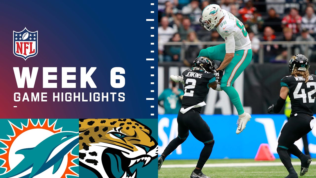 Dolphins vs. Jaguars Week 6 Highlights