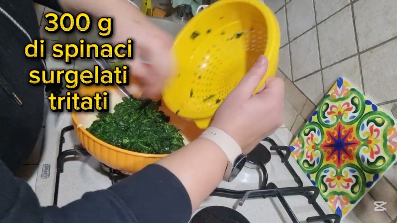 🌿 Torta Rustica con Crema al Gorgonzola e Spinaci 🧀🥬 