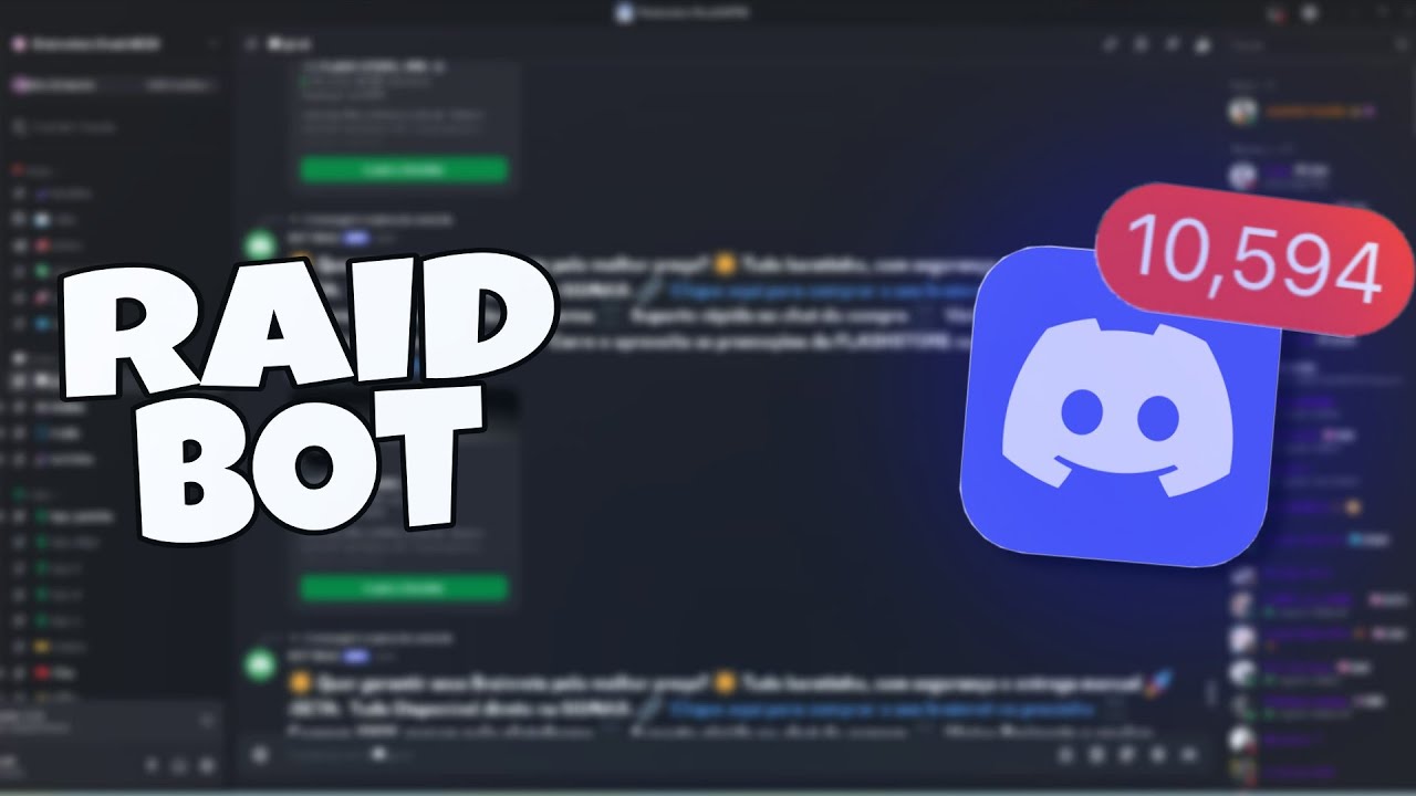 Como raidar qualquer servidor do Discord em segundos | Tutorial fácil ...