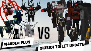 Skibidi Toilet Update V.19.1 Vs Warden Family | minecraft addon @TentenCubify-10224