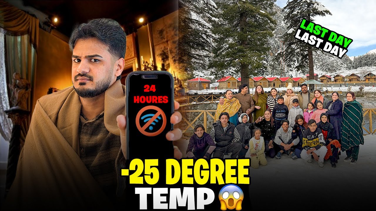 Living Without Internet For 24 Hours 😱|| Last Day Of Trip 🥺