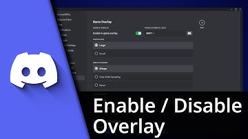 How to turn off Discord overlay | Disable Discord Overlay ✅ Tutorial