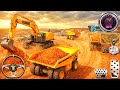 👷City Road Construction Simulator 3D 🚧 | Heavy Excavator & Truck - Android Gameplay