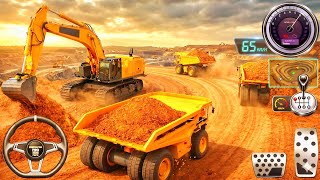 👷City Road Construction Simulator 3D 🚧 | Heavy Excavator & Truck - Android Gameplay screenshot 5