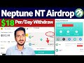 Neptune network airdrop 500 just signup  neptune network wit.rawal fake or real