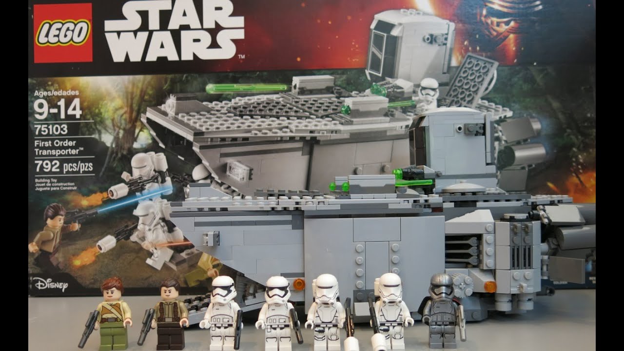 star wars first order transporter lego star wars first order transporter lego