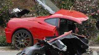 Photo d'accident de ferrari