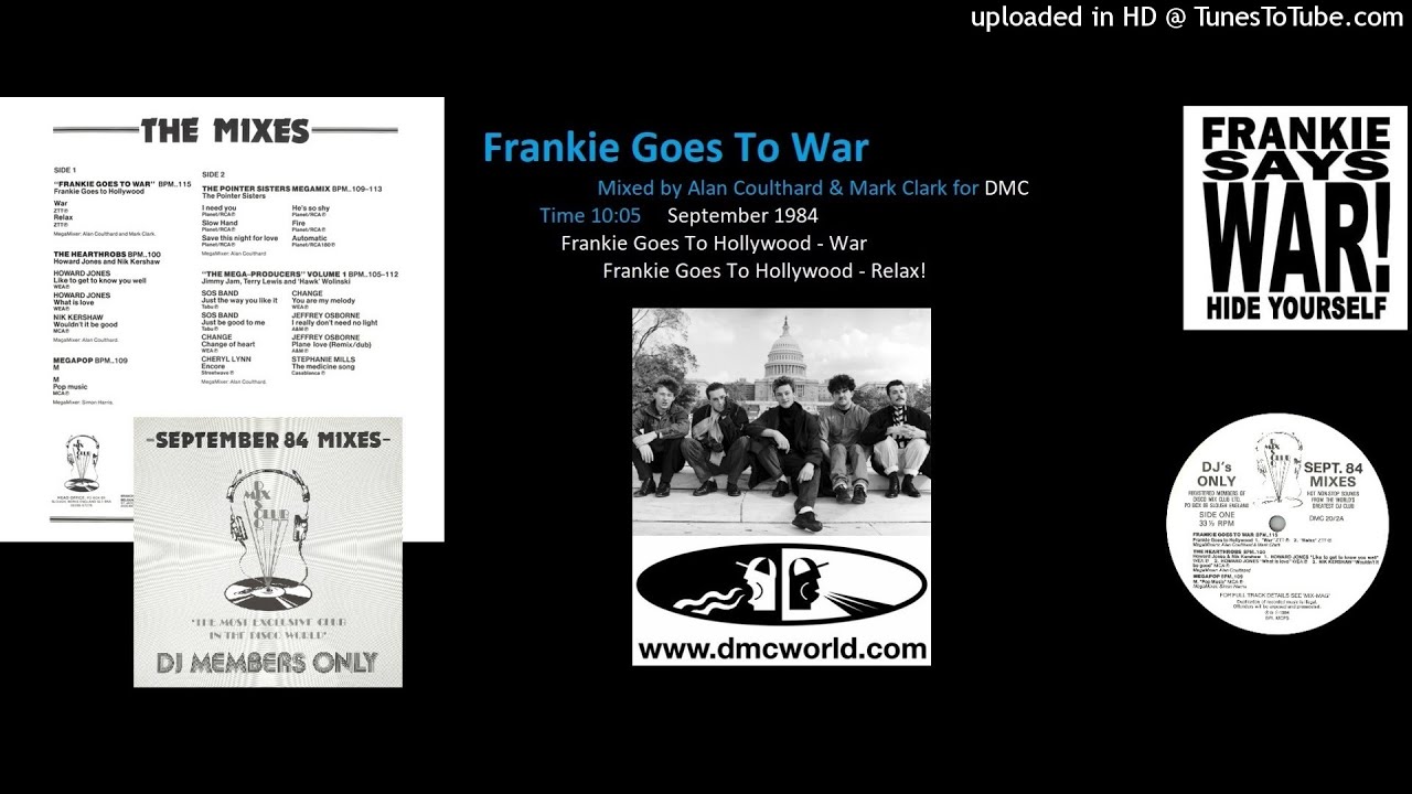 Frankie Goes To War (DMC Mix by Alan Coulthard & Mark Clark September 1984)