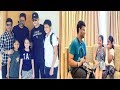 Mahesh Babu kids Gautham and Sitara Enjoying Holidays on Maharshi sets