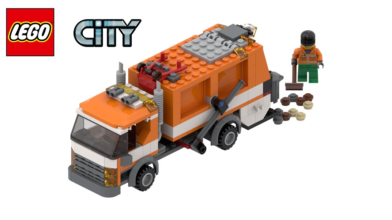 LEGO City 7991 | Recycle Truck | 2007 - YouTube