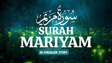 تلاوت دلنشین سوره مریم 🌧️ آرامش مطلق و آیات شفابخش برای روح و قلب