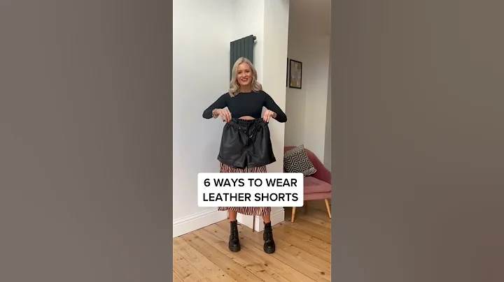 6 Ways To Wear Leather Shorts Fall Edition 😍🔥 #outfitideas #outfit #fashion #fashiontrends