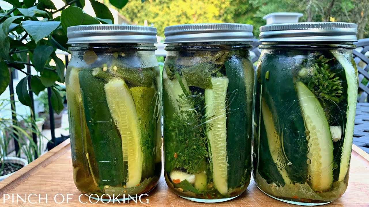 How To Make Quick Dill Pickles Ukrainian Family Recipe refrigerator
