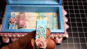 Altered Trinket Boxes & Clothespins!