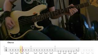 Ghost -Jesus He Knows Me - Bass Cover (with tab!)