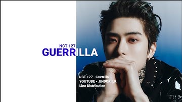How would NCT 127 sing Guerrilla - ATEEZ| Line Distribution