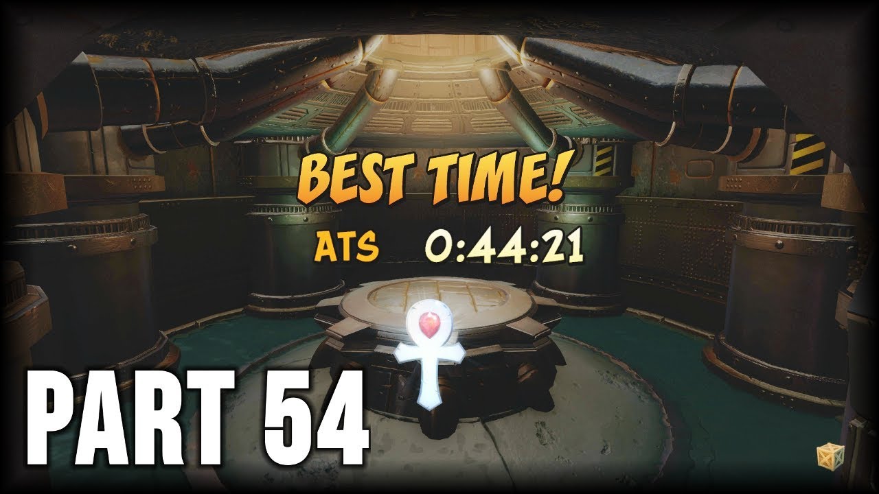 Crash Bandicoot 2 (N. Sane Trilogy) - 100% Walkthrough Part 54 [PS4] – Bear Down (Platinum Relic)