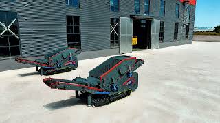 UYK221 Mobile Scalper –3-80t/h  Mobile And Portable Scalping screener  Plants