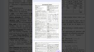 ICSE Class 10 Java Notes 🔥All Chapters Handwritten Notes in One Place 📚💻Perfect for Boards,